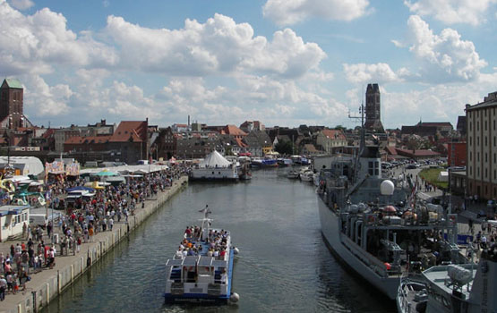 historische Alte Hafen